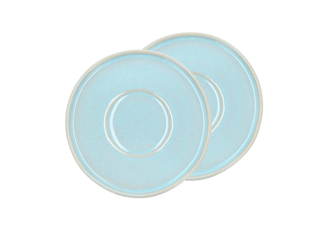 Villa Collection Allure Schotel Dia 13,2 x 1,5 cm 2 st. Lichtblauw