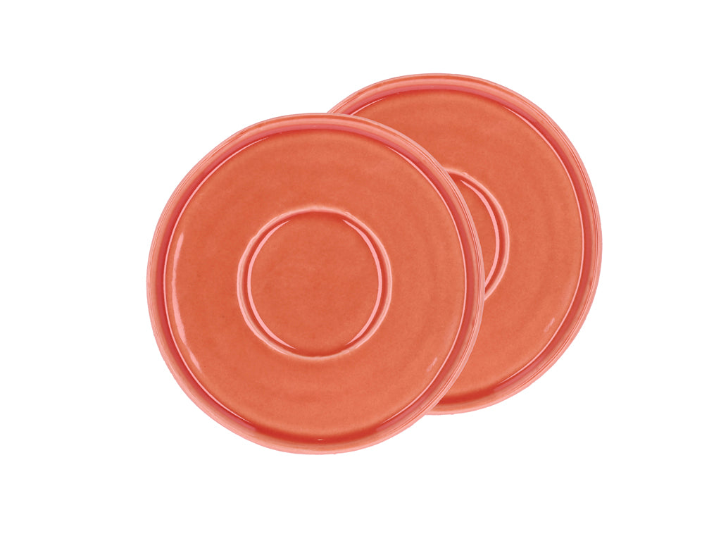 Villa Collection Allure Schotel Dia 13,2 x 1,5 cm 2 st. amber - Accessoire Loods