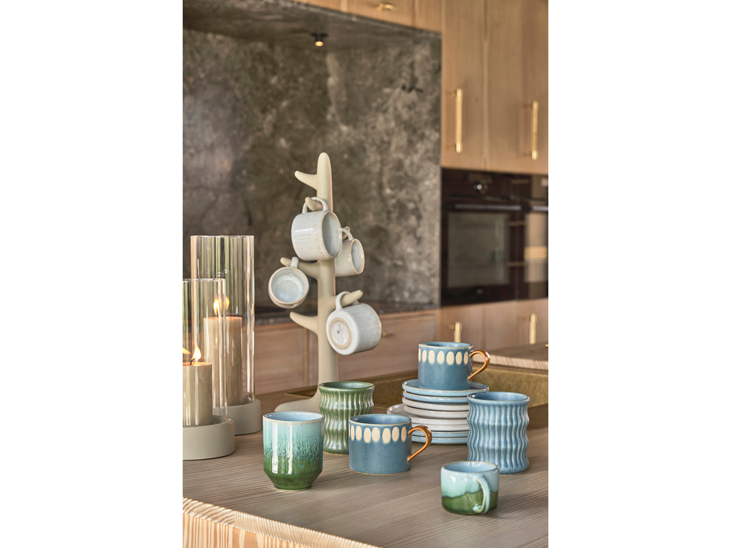 Villa Collection Allure Taartbord Dia 17 x 2 cm 2 st. Lichtblauw - Accessoire Loods