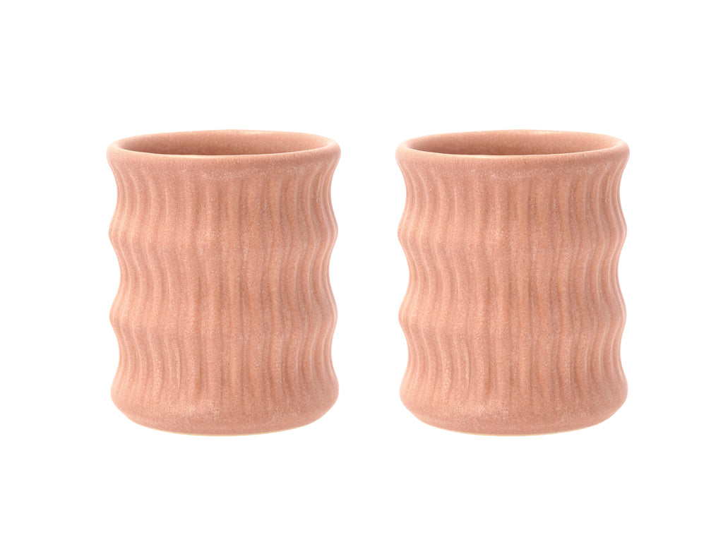 Villa Collection Styles Mok Dia 8 x 9,5 cm 0,3 liter 2 st. Roze