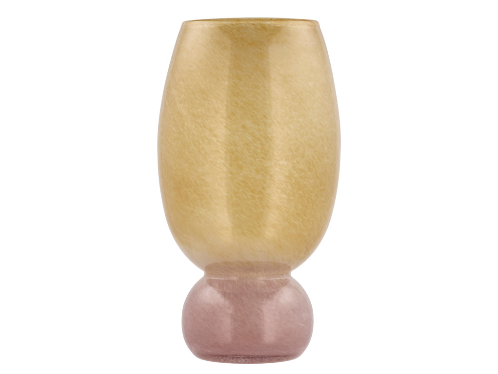 Villa Collection Aurora Vaas Dia 16,5 x 30 cm Roze/Geel - Accessoire Loods