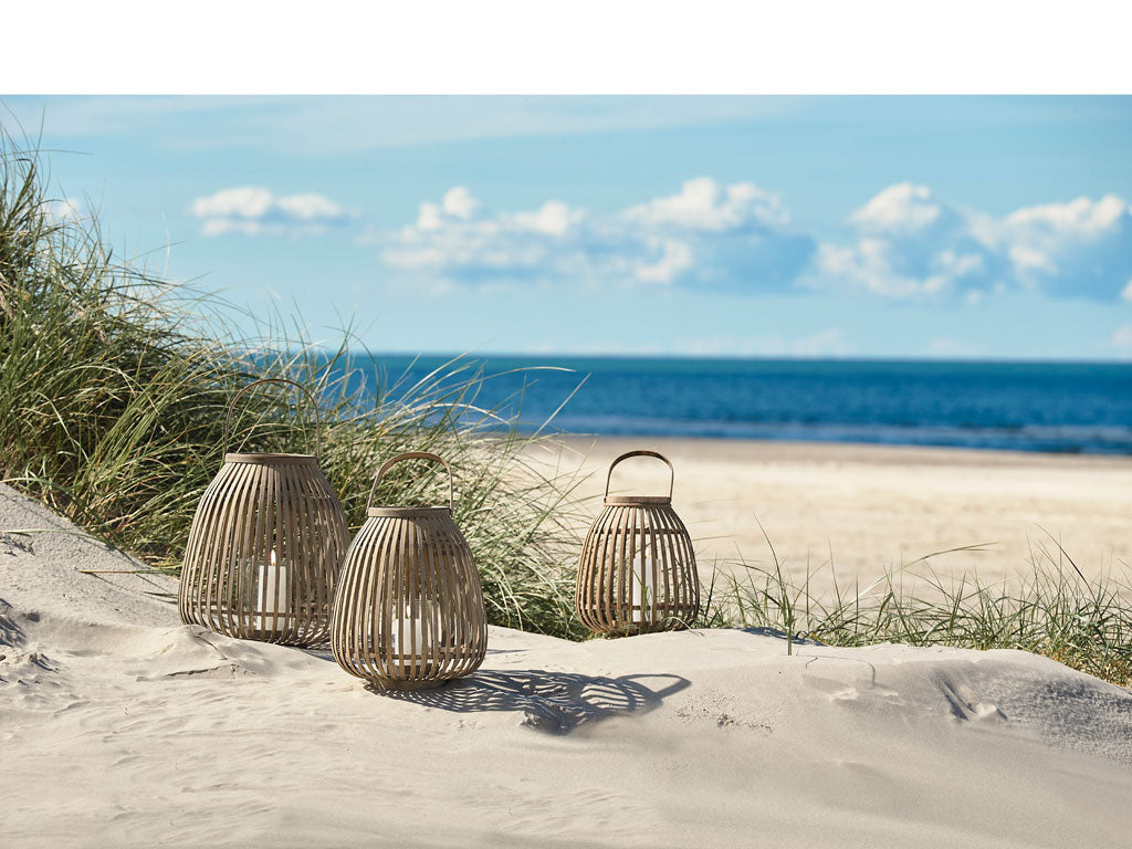 Villa Collection Amas Lantaarn Dia. 37 x 40 cm Natuur - Accessoire Loods