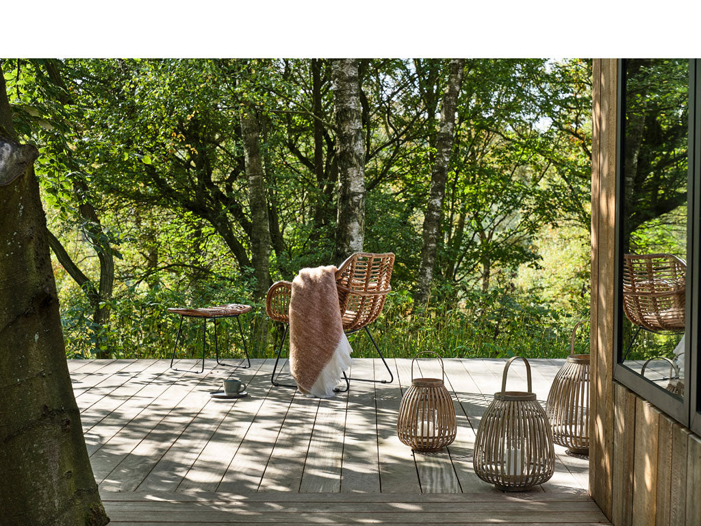 Villa Collection Amas Lantaarn Dia. 37 x 40 cm Natuur - Accessoire Loods