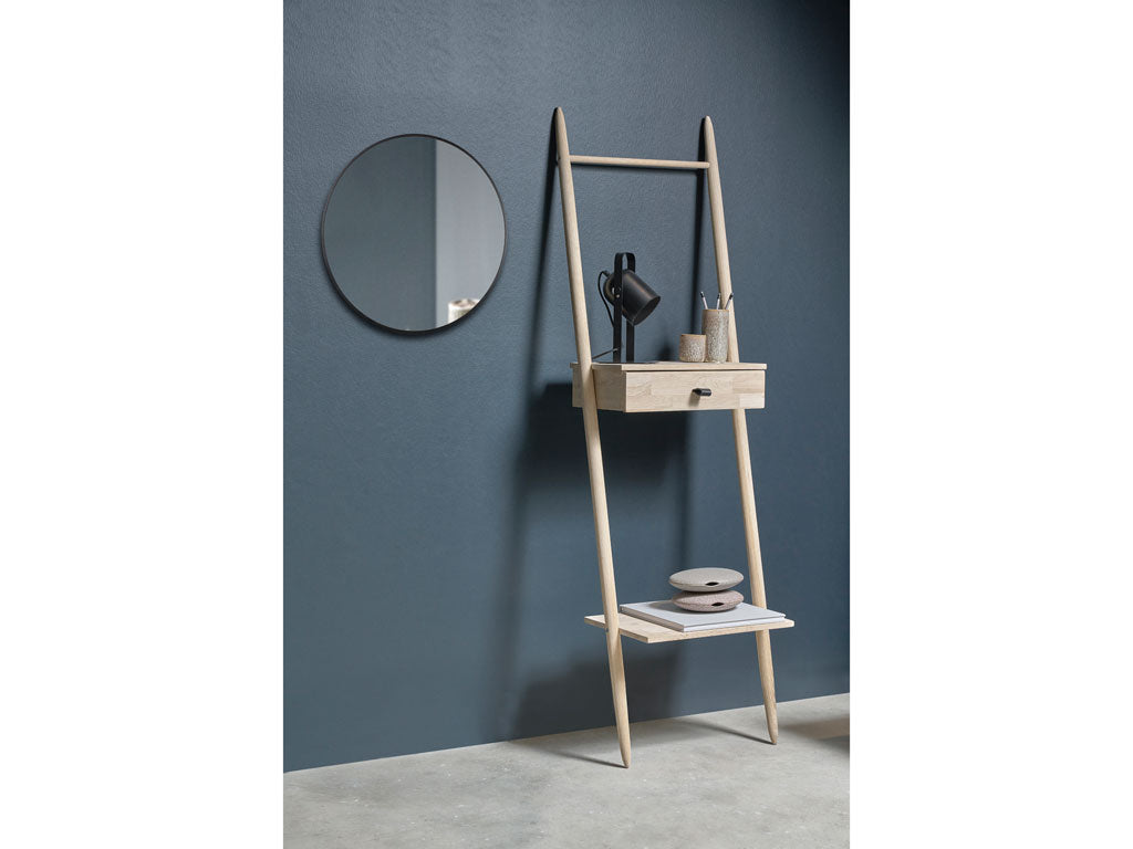 Villa Collection Denmark 341182 Spiegel Rond Zwart - Wandspiegel 60 cm