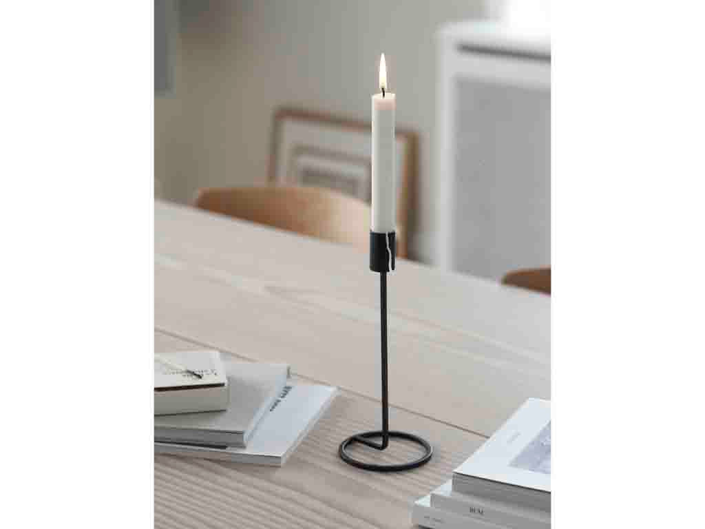 Villa Collection Amat Kaarshouder Dia. 9,5 x 23,5 cm Zwart - Accessoire Loods