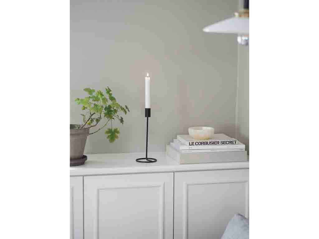 Villa Collection Amat Kaarshouder Dia. 9,5 x 23,5 cm Zwart - Accessoire Loods