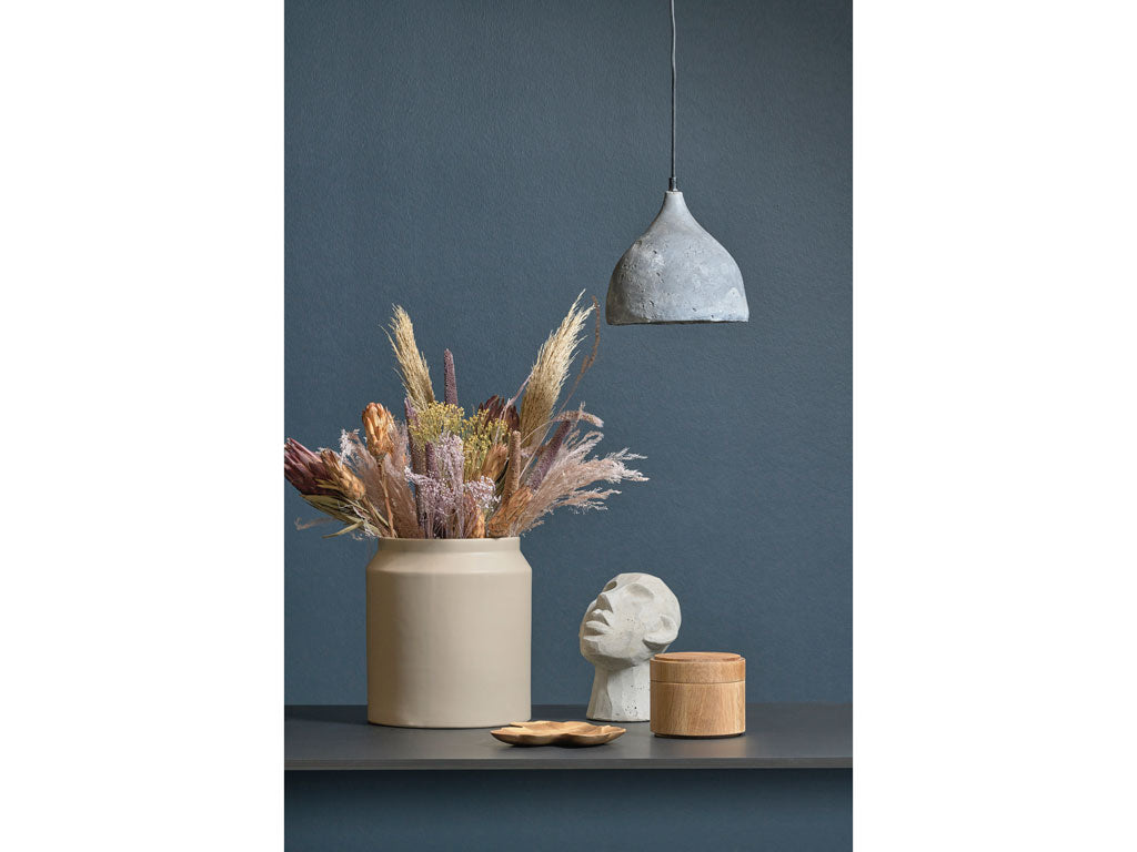 Villa Collection Talvik Beeldje 16 x 18 x 23 cm Grijs - Accessoire Loods
