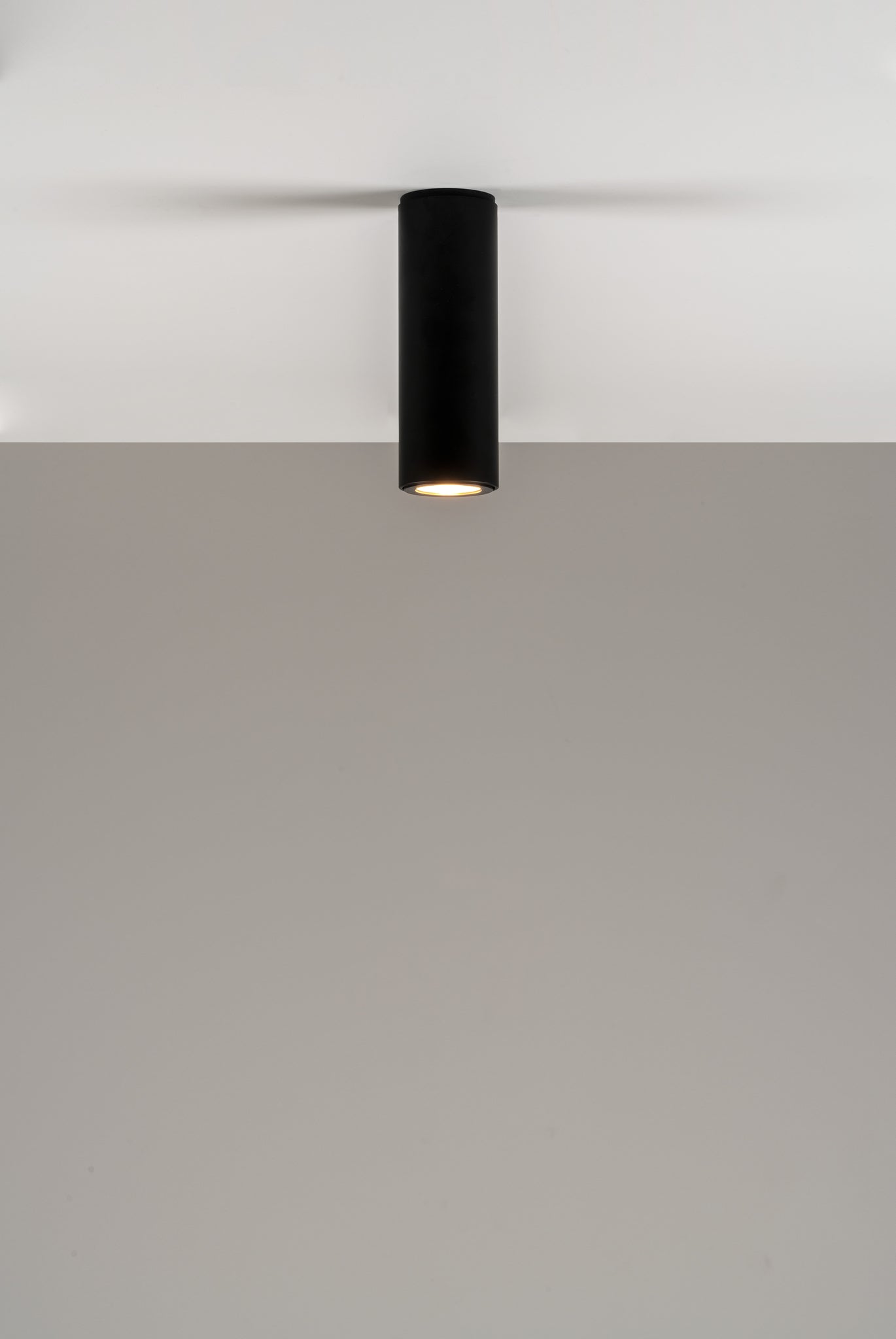 Kronn ceiling lamp GU10 H.20 cm textured black
