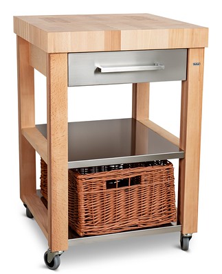 Butler Keukentrolley M-600, Kops/RVS - Accessoire Loods