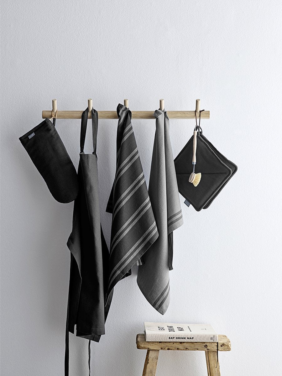 Södahl - 2 stuks Theedoeken Line serie, 50×70 cm - 100% katoen - Accessoire Loods