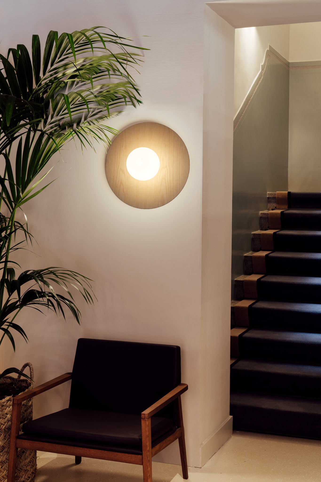 Knock Wall/ceiling lamp G9 @ 40 cm ash wood