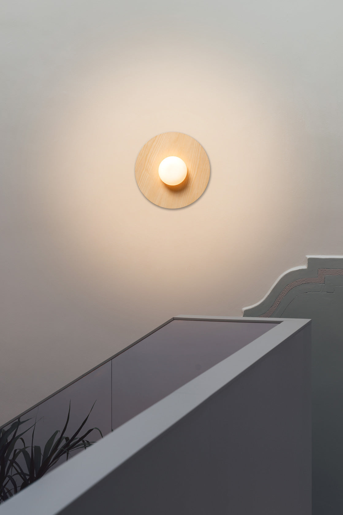 Knock Wall/ceiling lamp G9 @ 40 cm ash wood