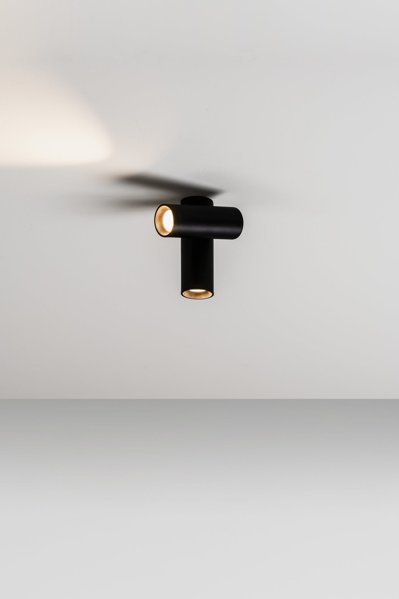 Haul 40 ceiling lamp 2 Led DOB 5 W textured black