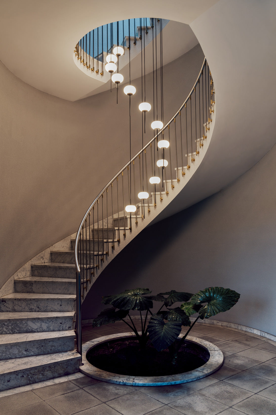 Astros Pendant 2 x G9 textured black without canopy