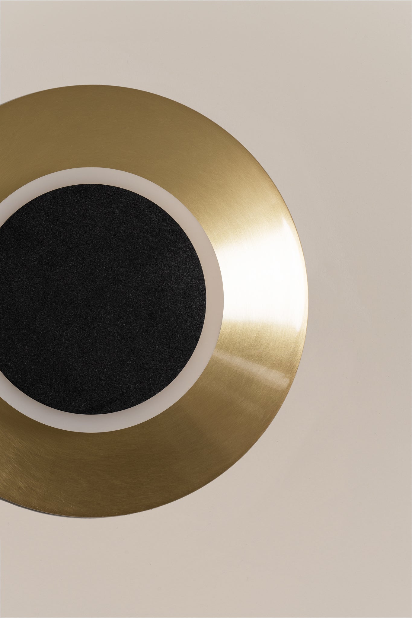 Horizon Wall light Led PCB 12 W brushed brass