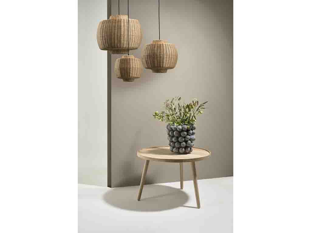 Villa Collection Dras Vaas Dia. 30 x 29 cm Mirage Gray - Accessoire Loods