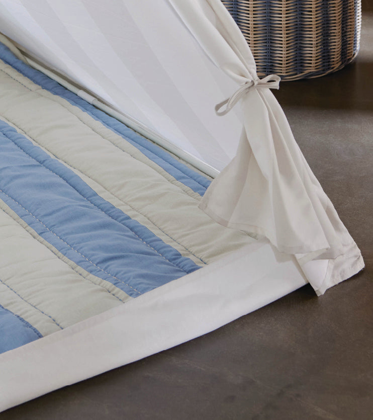 OYOY - Striped Quilted Blanket