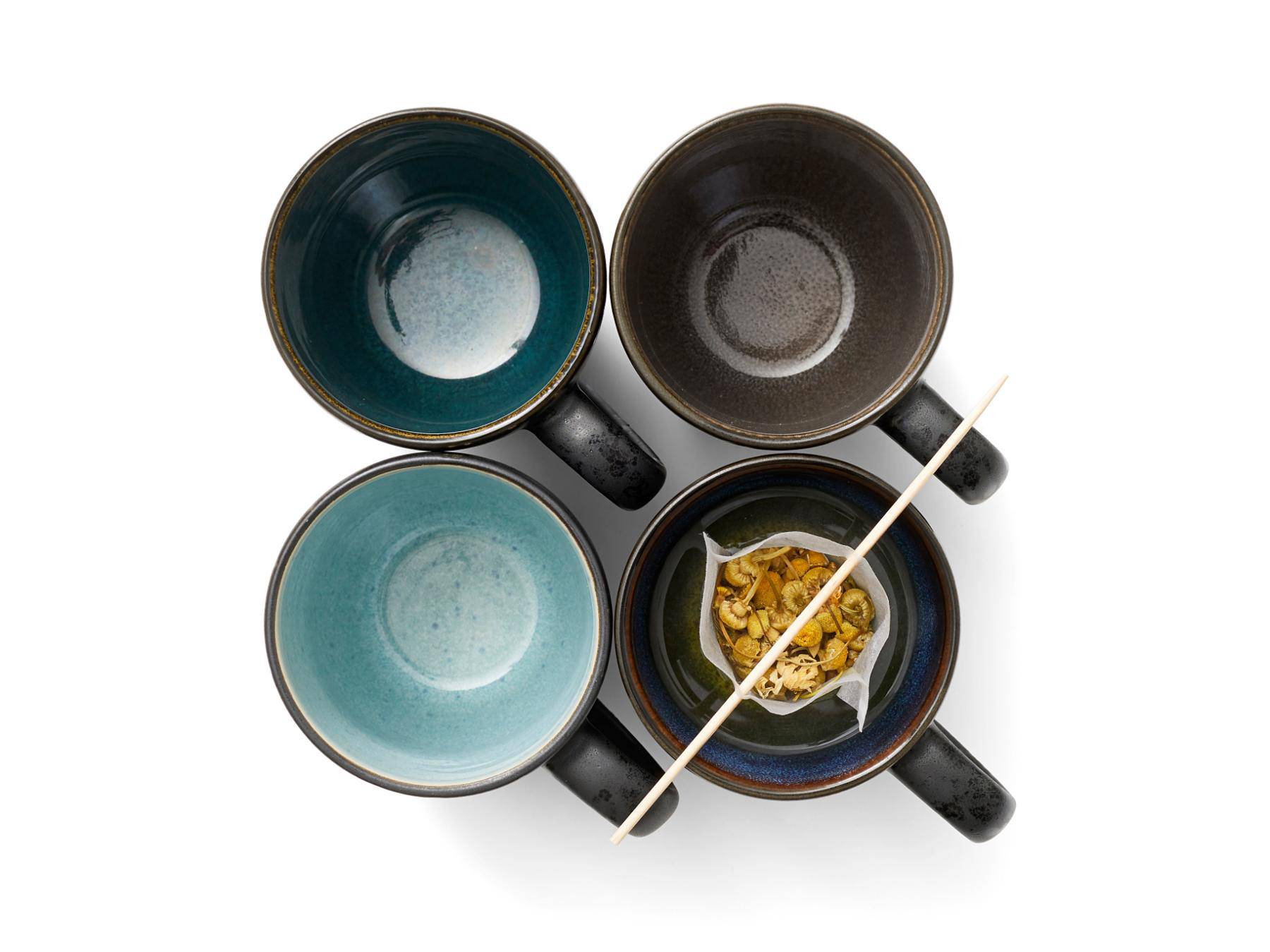 Bundel: BITZ Koffiemok/ TheeMok + Koffie kop en schotel (lichte tinten) - BITZ - Accessoire Loods