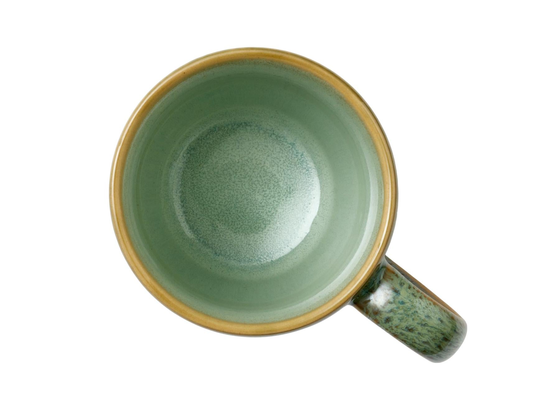 Koffiemok / theemok (300ml) - Verschillende kleuren binnen - en buitenkant (4 - delig) - BITZ - Accessoire Loods