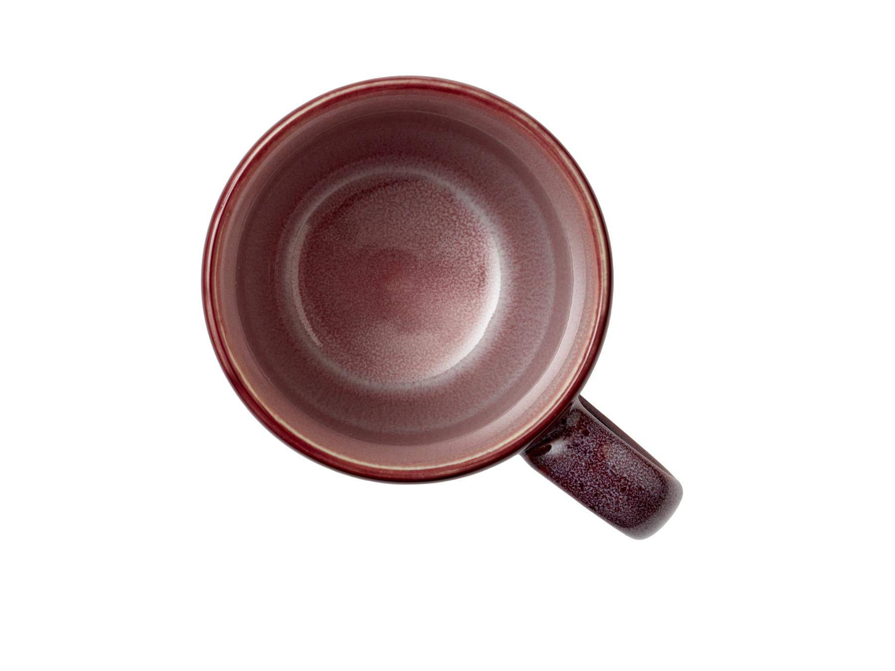 Koffiemok / theemok (300ml) - Verschillende kleuren binnen - en buitenkant (4 - delig) - BITZ - Accessoire Loods