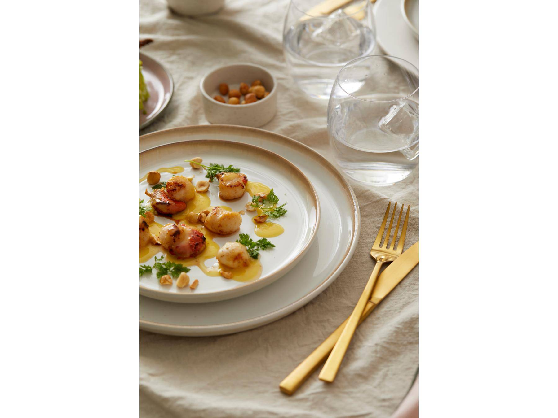 Bitz Bestekset messing met gematteerde afwerking (16-delig) - Accessoire Loods