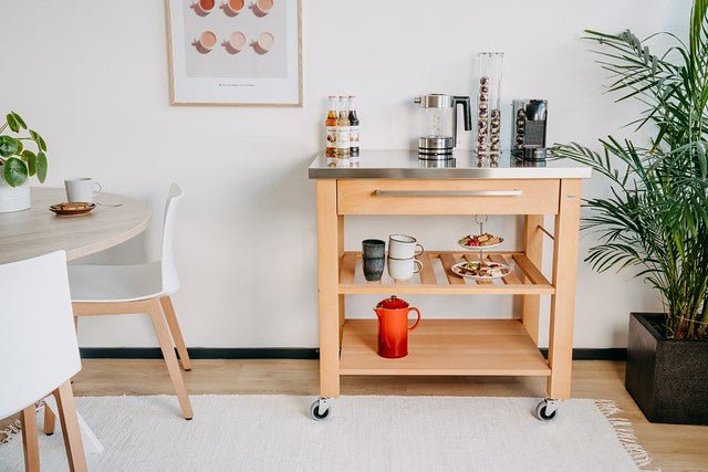 Butler Keukentrolley M - 900, RVS bovenblad - Butler - Accessoire Loods