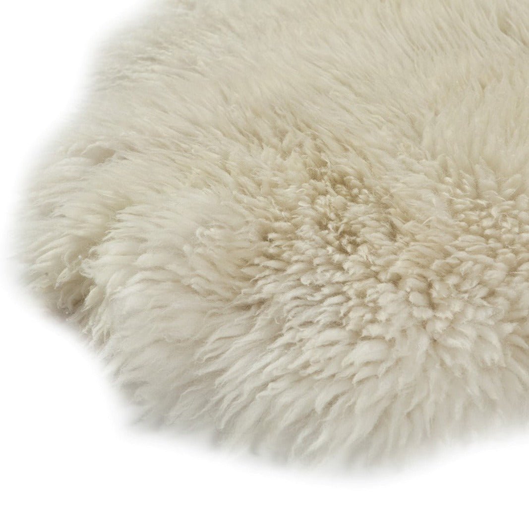 Schapenvacht XL | Natural wit | 120 x 80cm - Dyreskinn - Accessoire Loods