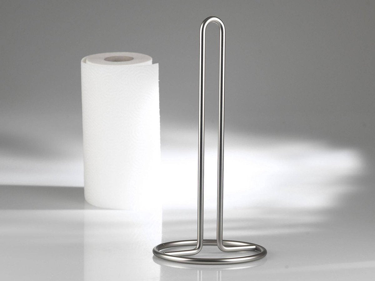 Keukenrolhouder mat staal - 31,5cm hoog - Funktion - Accessoire Loods