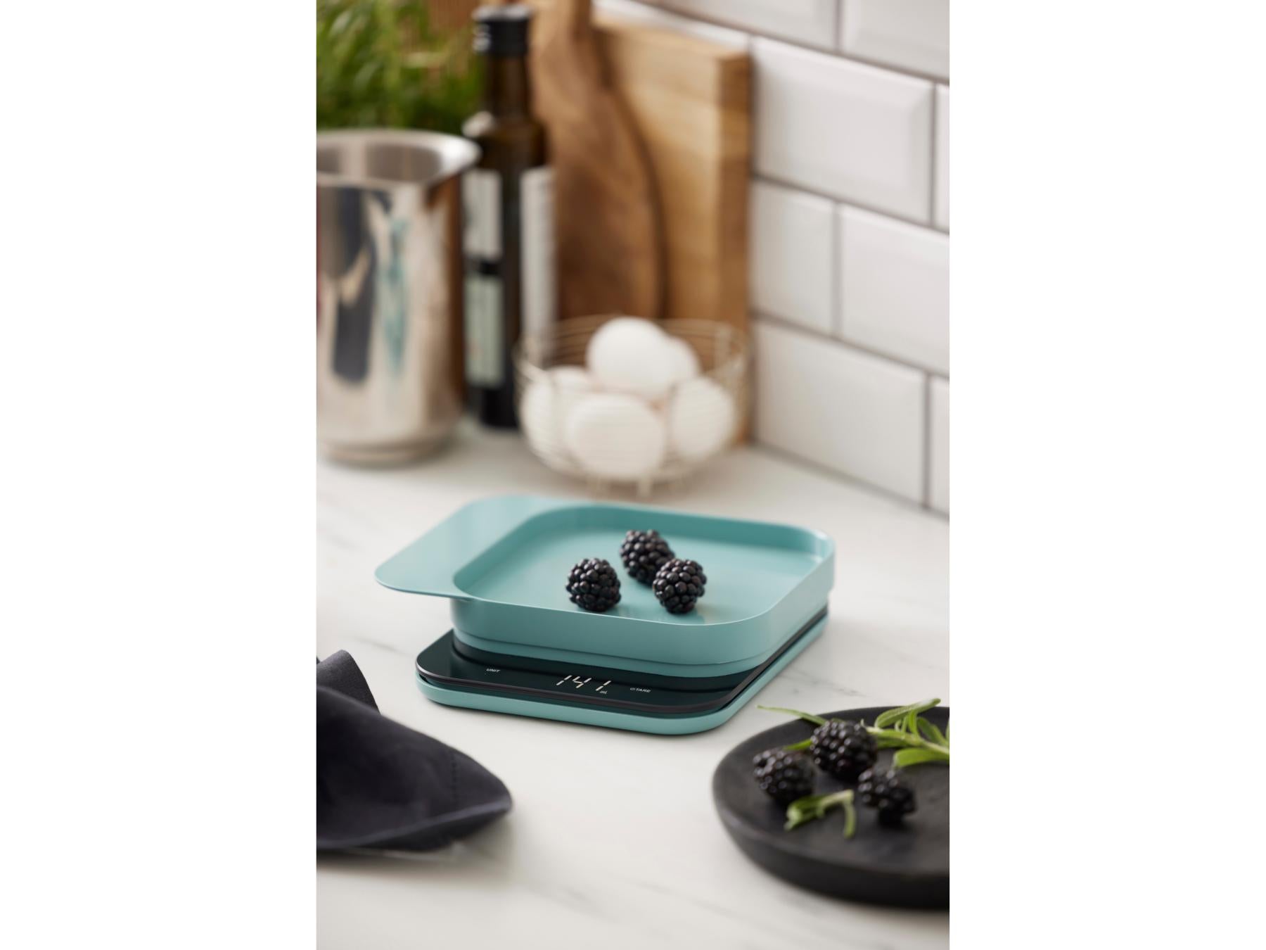 Rosti Keukenweegschaal Mensura Groen - max 10kg! - Accessoire Loods