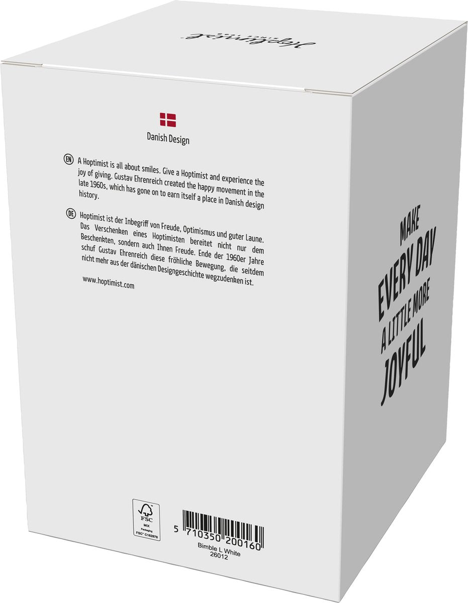Hoptimist Bimble L Wit - Hoptimist - Accessoire Loods