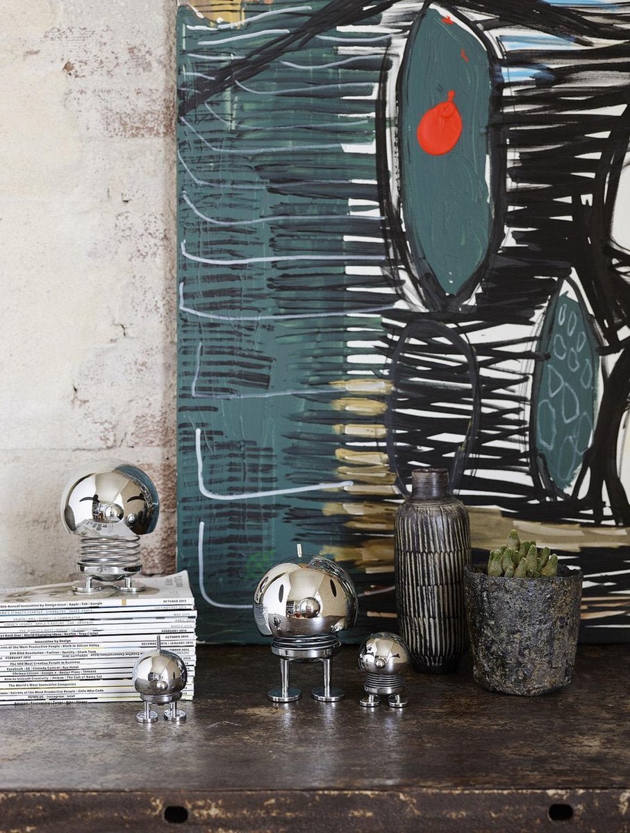 Hoptimist Bumble L Chroom - Hoptimist - Accessoire Loods