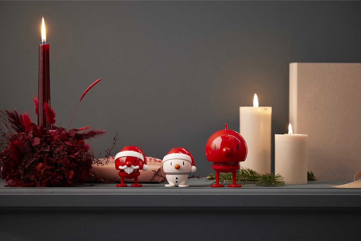 Hoptimist Kerstman Bumble S Rood - Hoptimist - Accessoire Loods