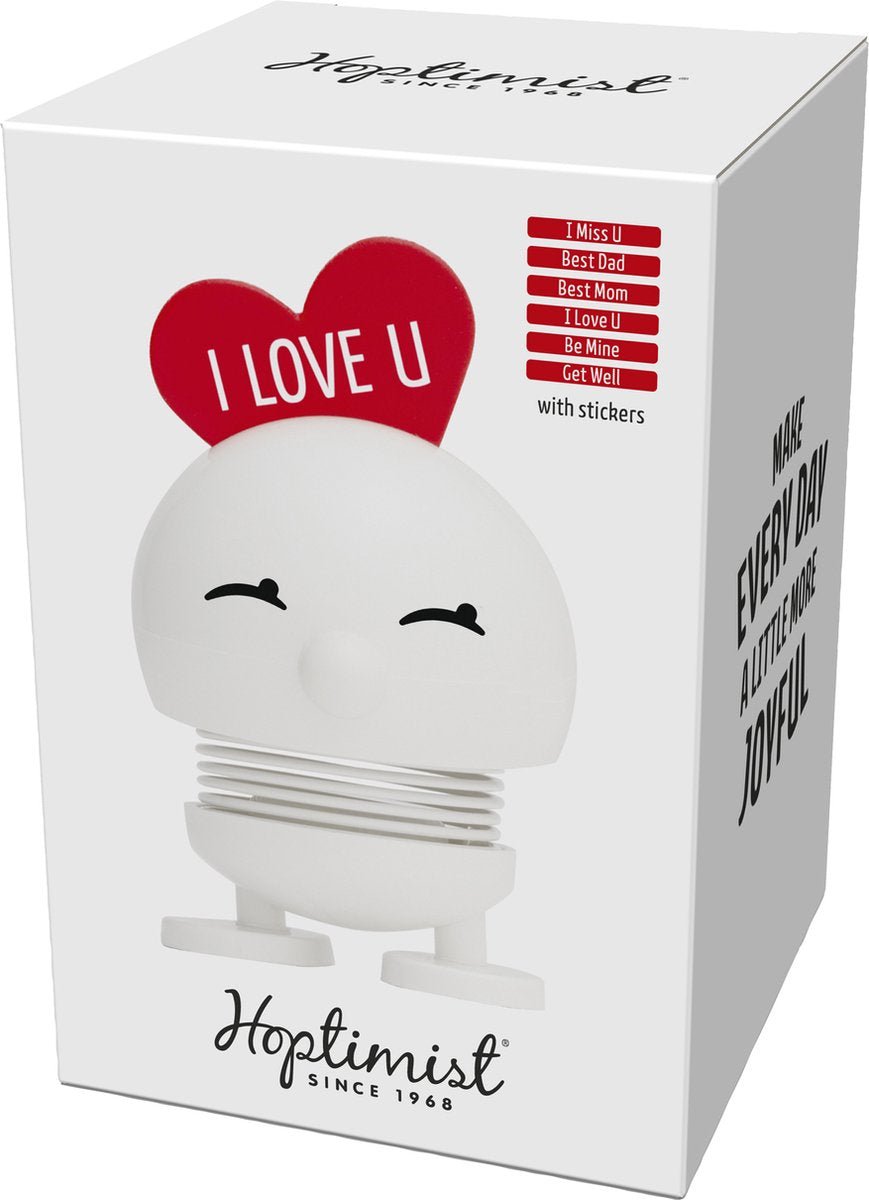 Hoptimist Love Bimble S Wit - Hoptimist - Accessoire Loods