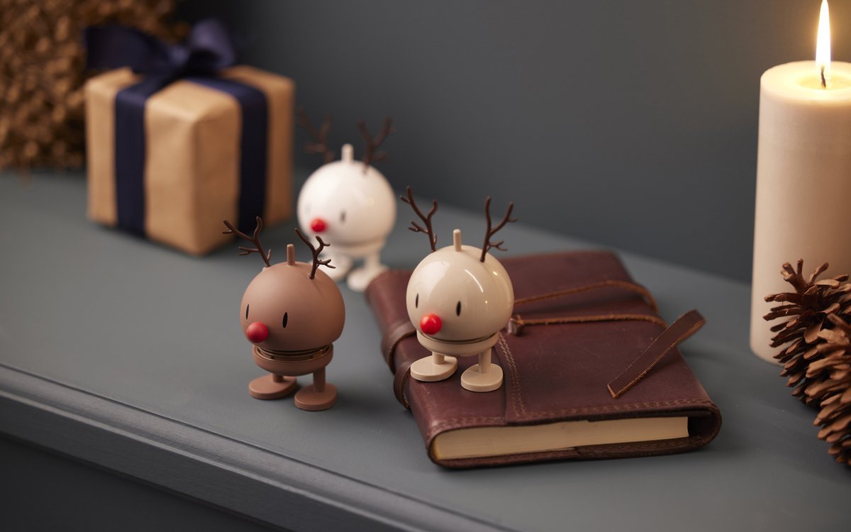 Hoptimist Rendier Bumble S Latte - Hoptimist - Accessoire Loods