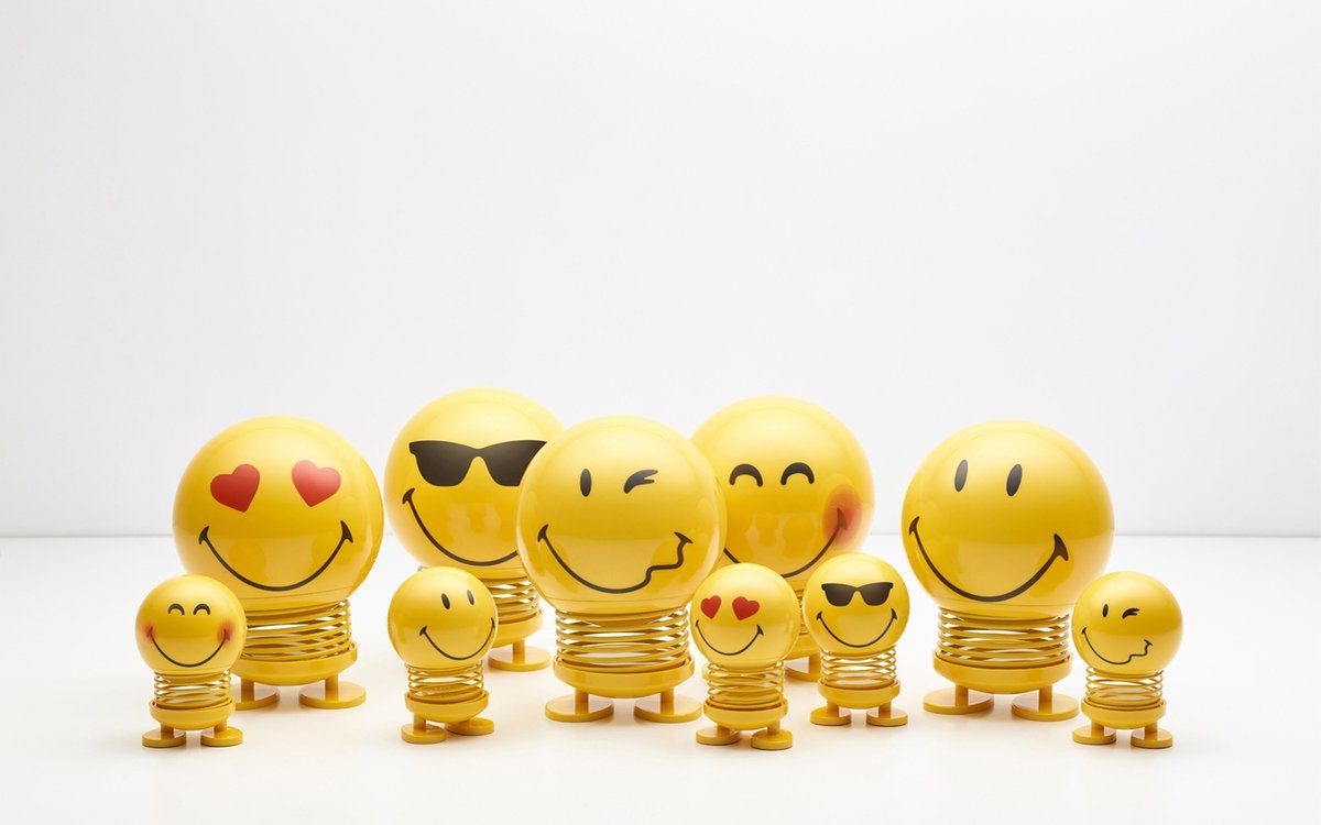 Hoptimist Smiley Cool L Geel - Hoptimist - Accessoire Loods