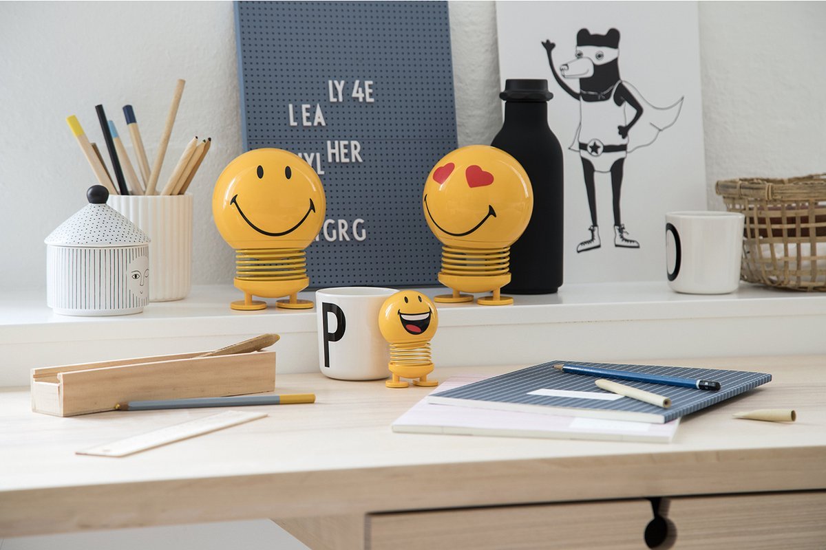 Hoptimist Smiley Joy S Geel - Hoptimist - Accessoire Loods