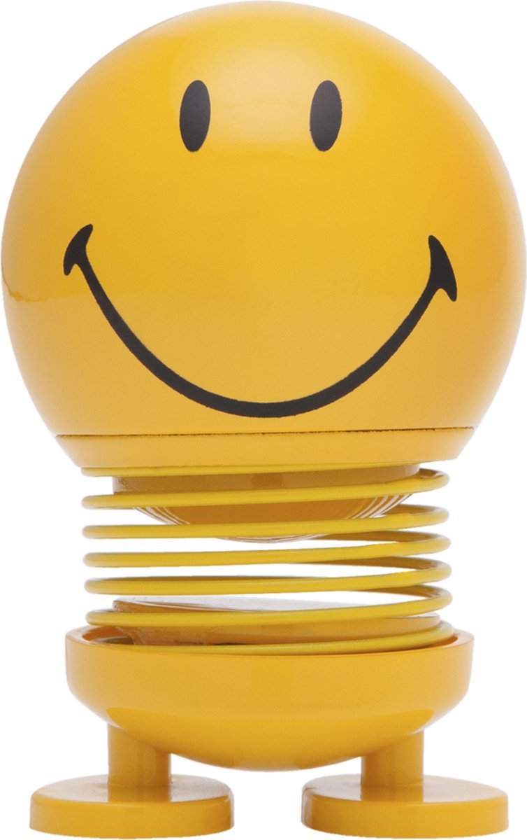 Hoptimist Smiley S Geel - Hoptimist - Accessoire Loods