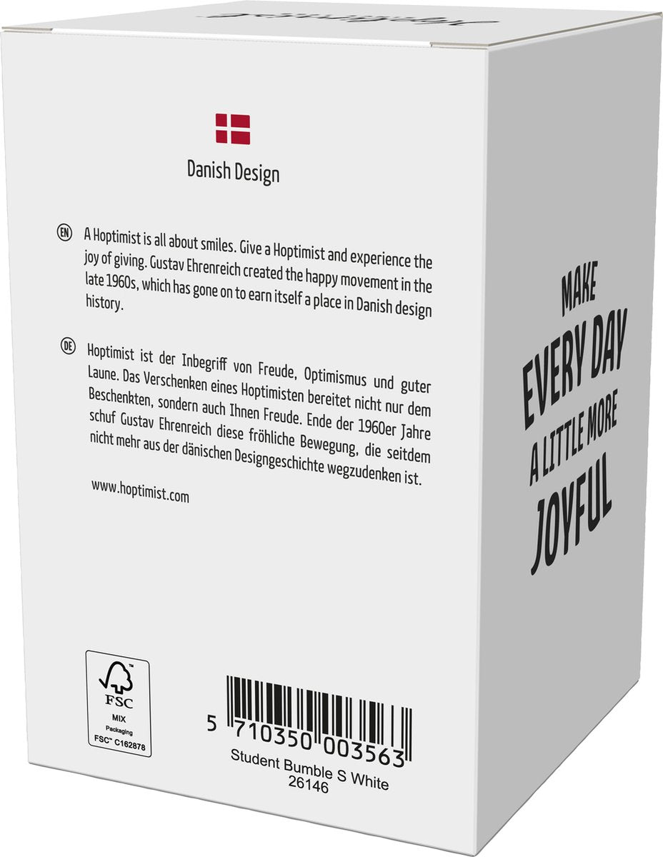 Hoptimist - student Bumble S White - Hoptimist - Accessoire Loods