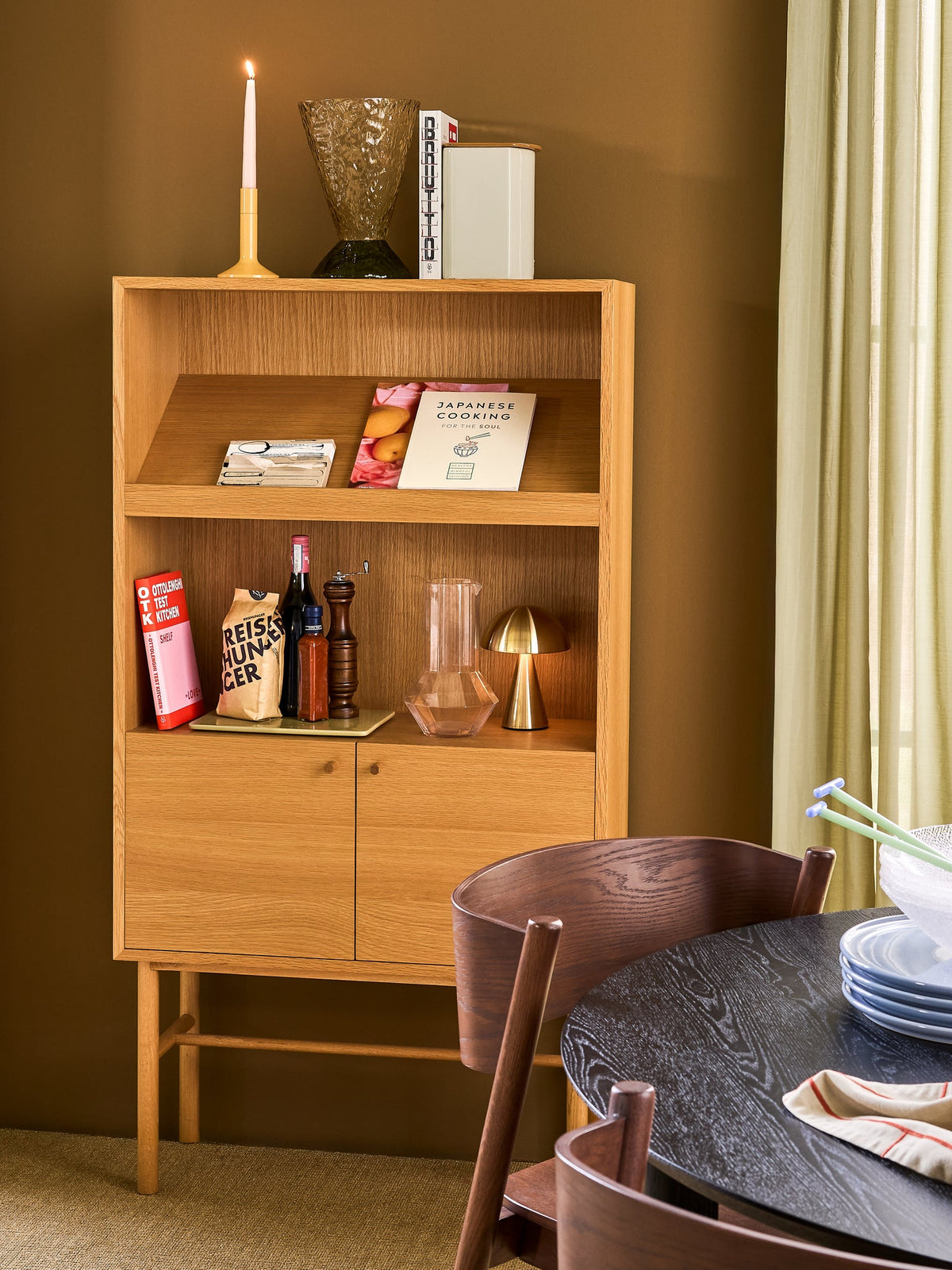 Archive Shelf Unit Natural - Hübsch - Accessoire Loods