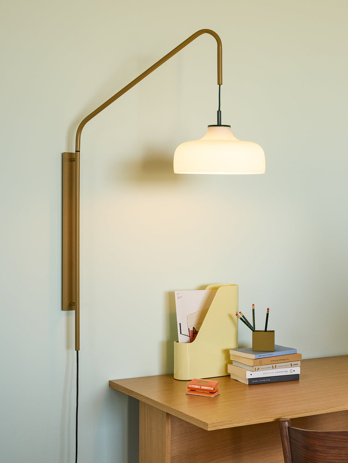 Current Wall Lamp Green - Hübsch - Accessoire Loods