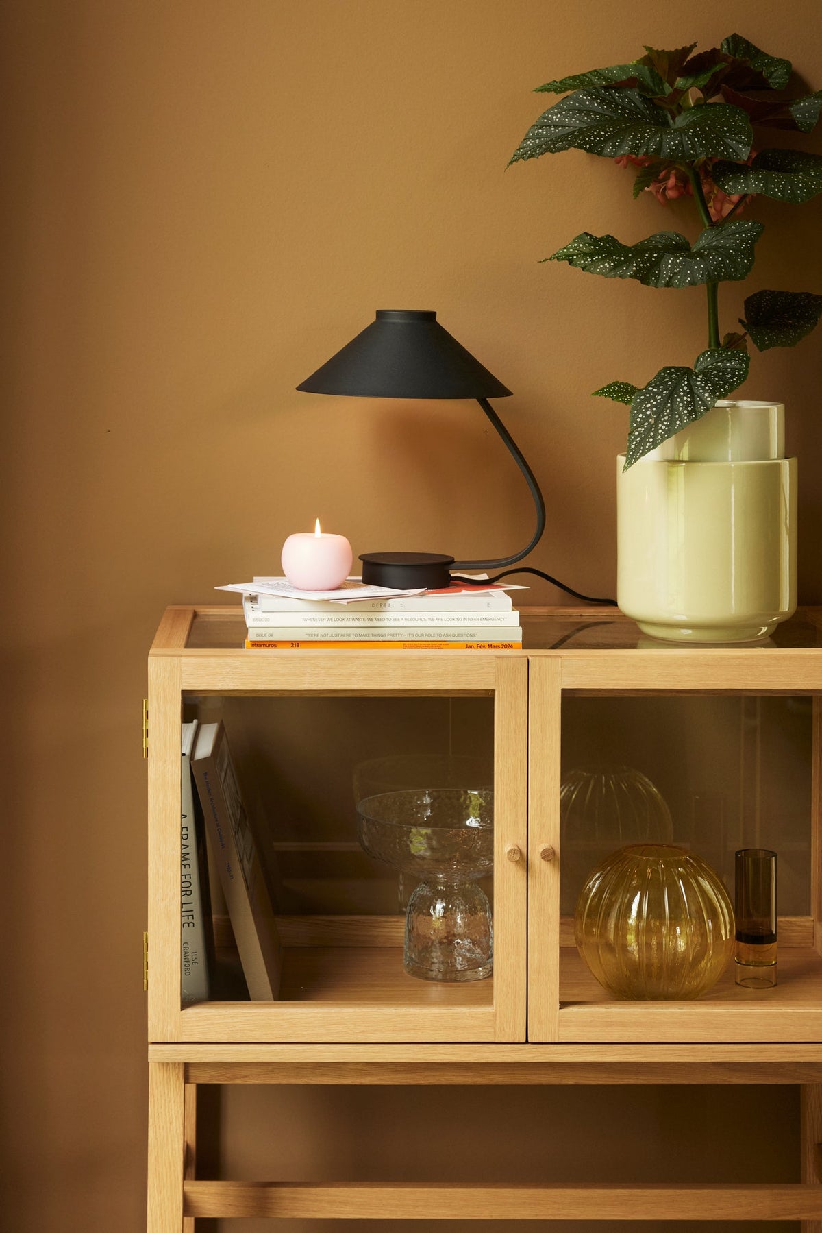 Deux Pots Light green/Sand (set of 2) - Hübsch - Accessoire Loods