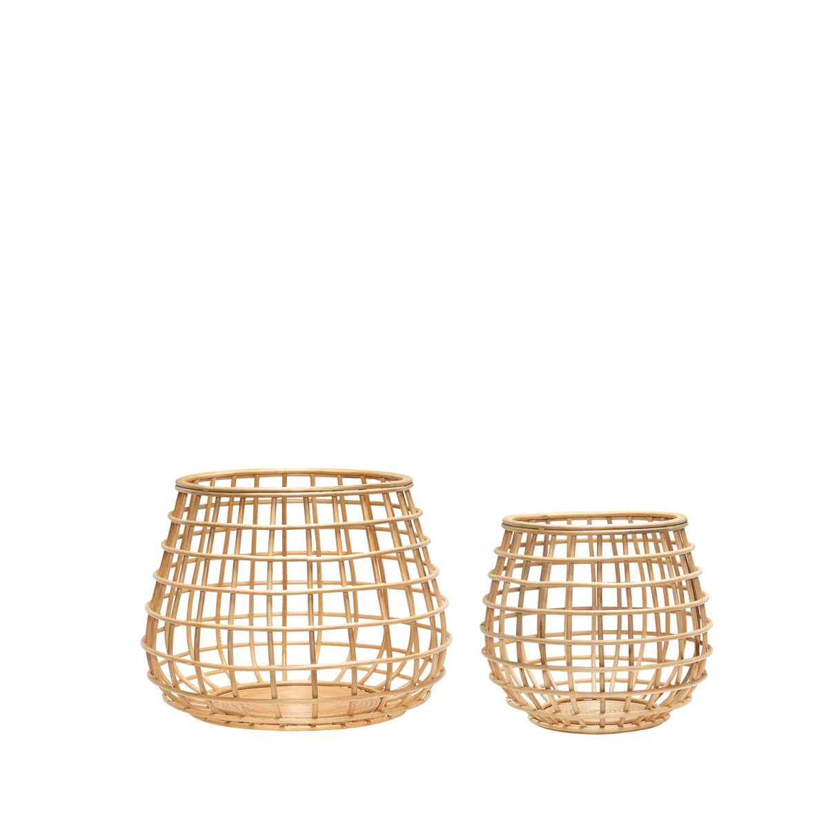 Energy Baskets Large Natural (set of 2) - Hübsch - Accessoire Loods