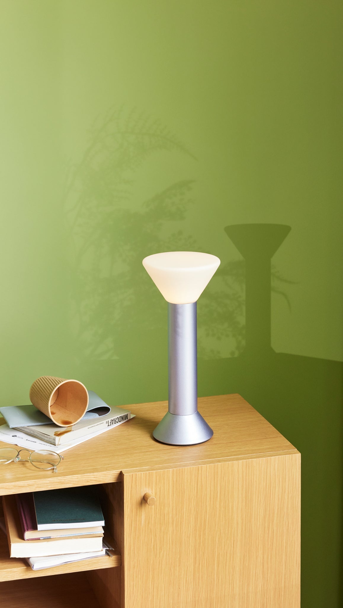Flash Portable Lamp Metallic Purple - Hübsch - Accessoire Loods
