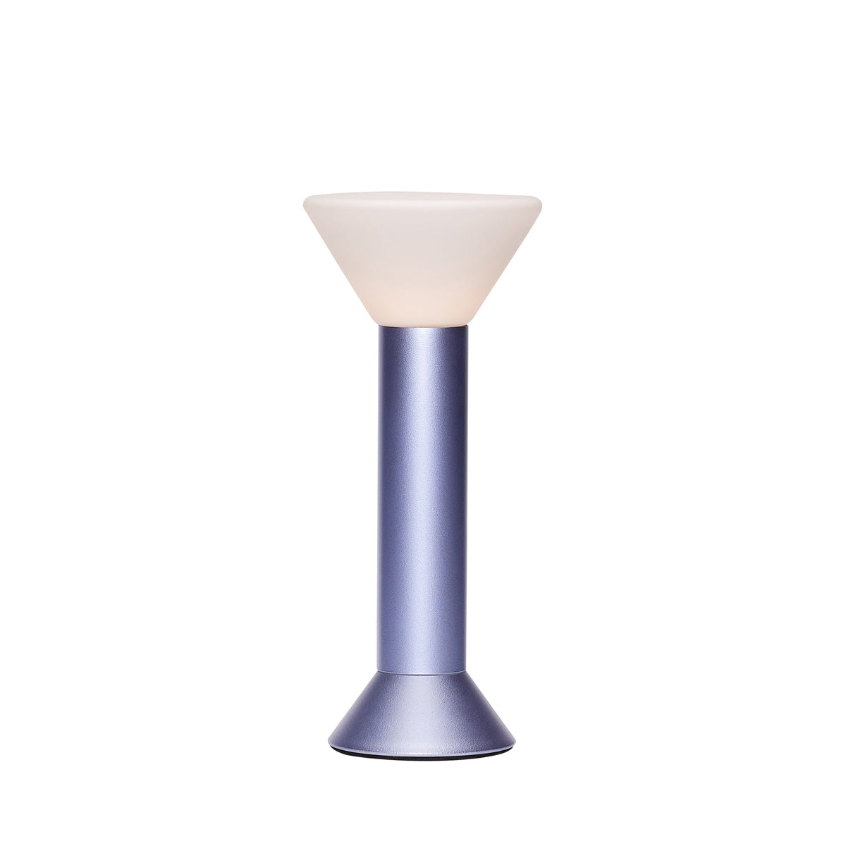 Flash Portable Lamp Metallic Purple - Hübsch - Accessoire Loods