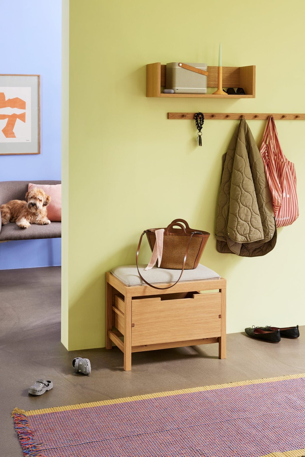 Focal Frame 50x70 Natural - Hübsch - Accessoire Loods