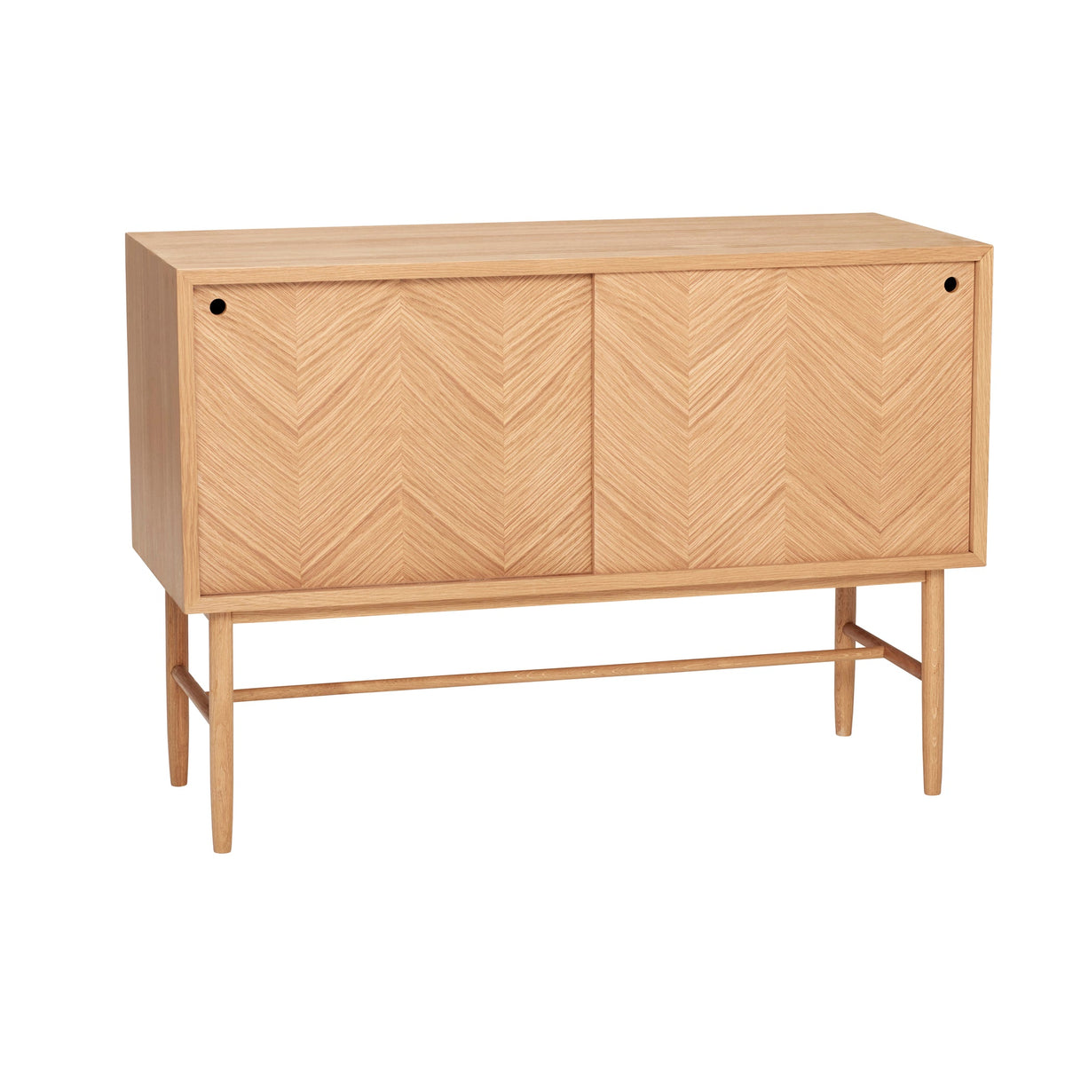 Herringbone Dresser Sliding Doors Natural - Hübsch - Accessoire Loods