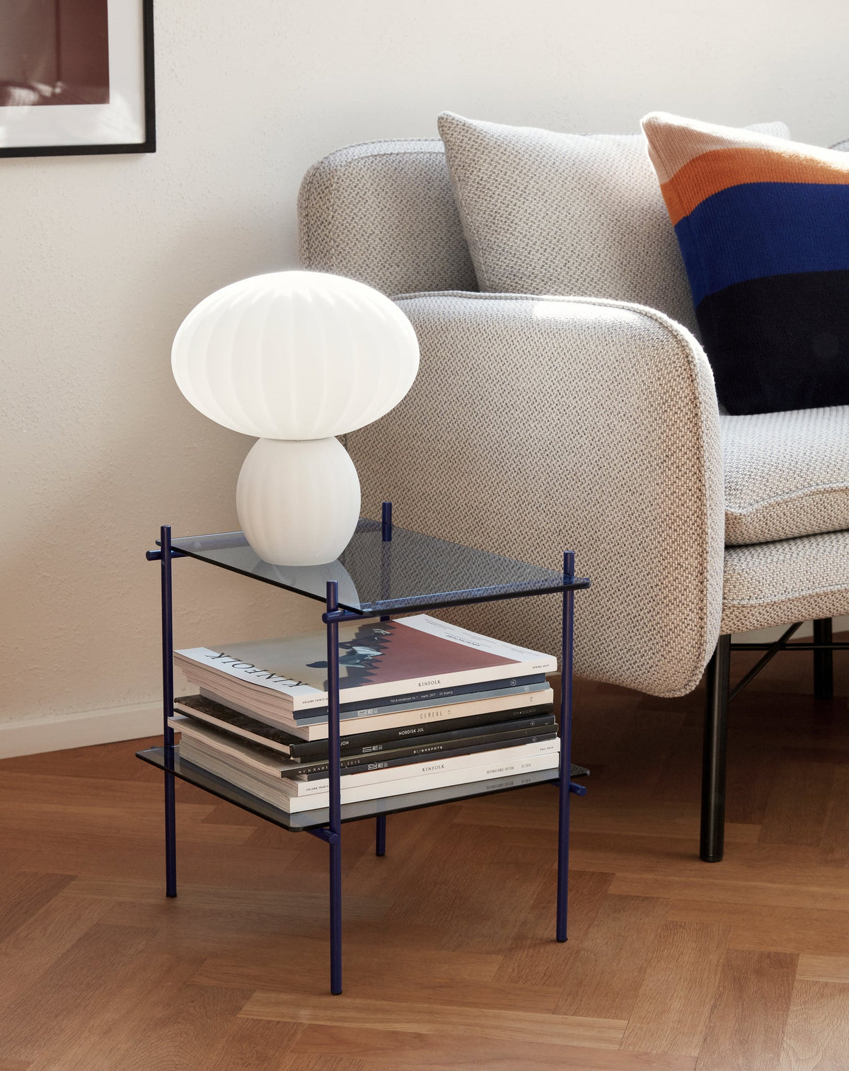 Kumu Table Lamp White - Hübsch - Accessoire Loods
