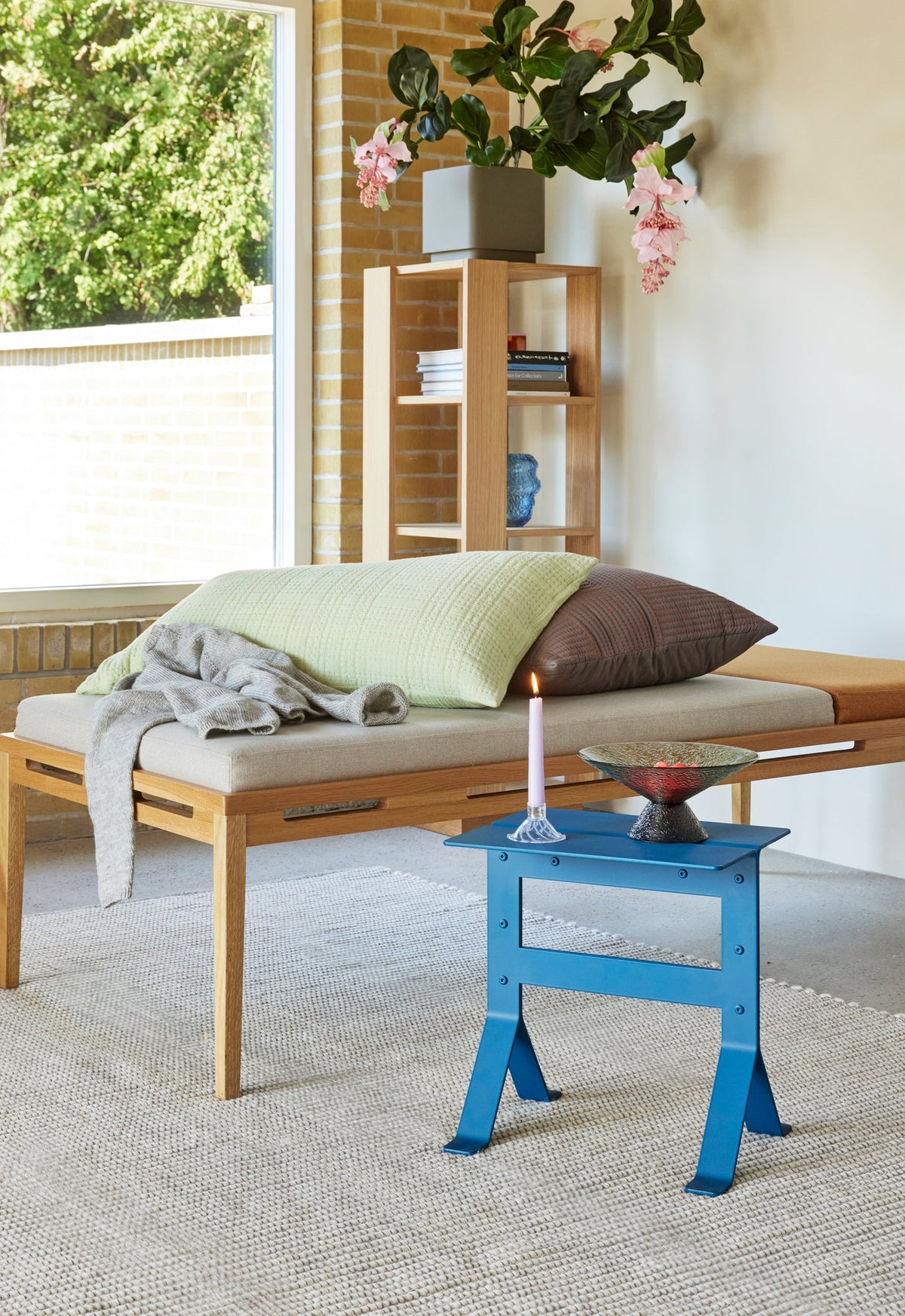 Merge Shelf Unit Natural - Hübsch - Accessoire Loods