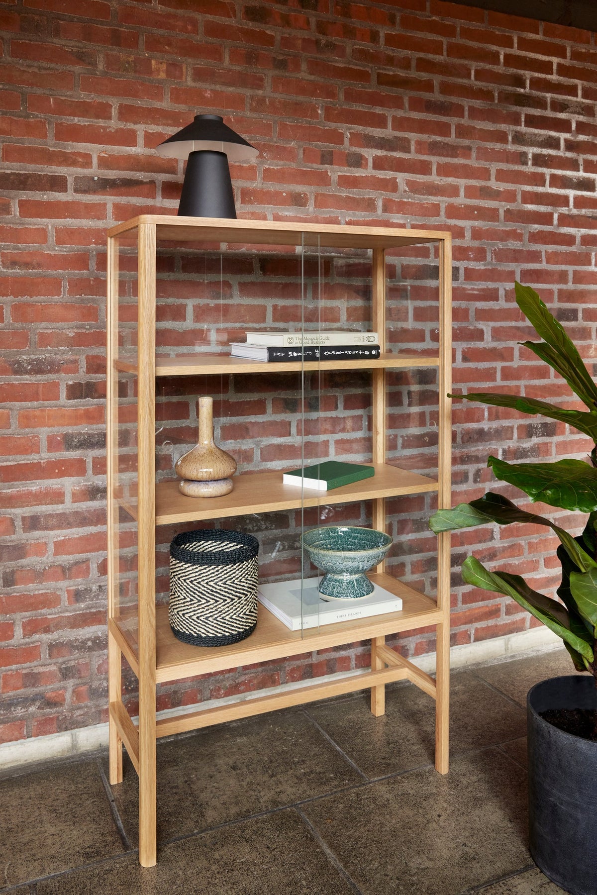 Museum Display Cabinet Natural - Hübsch - Accessoire Loods