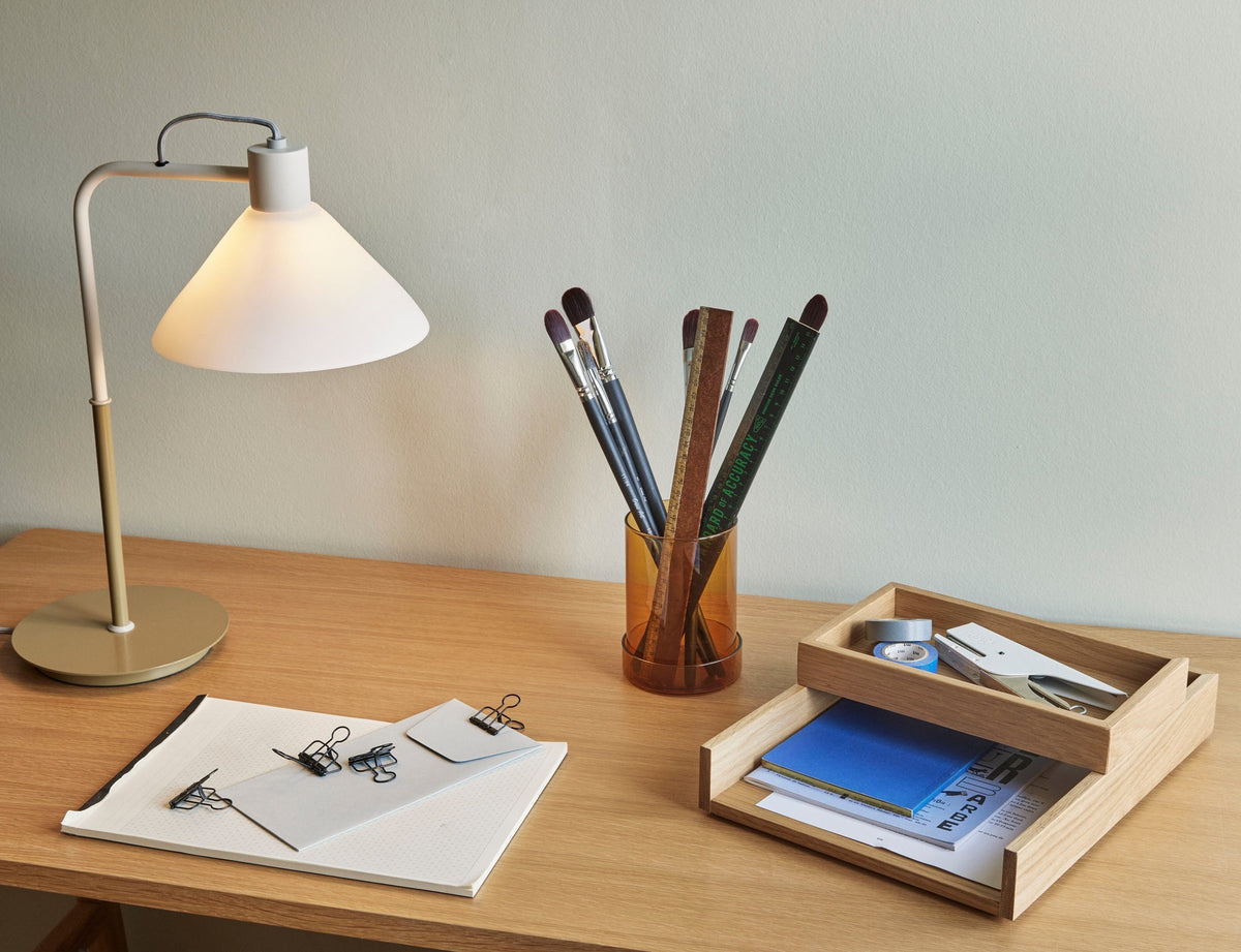 Spot Table Lamp Khaki - Hübsch - Accessoire Loods